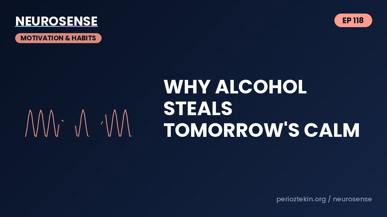 Why Alcohol Steals Tomorrow's Calm