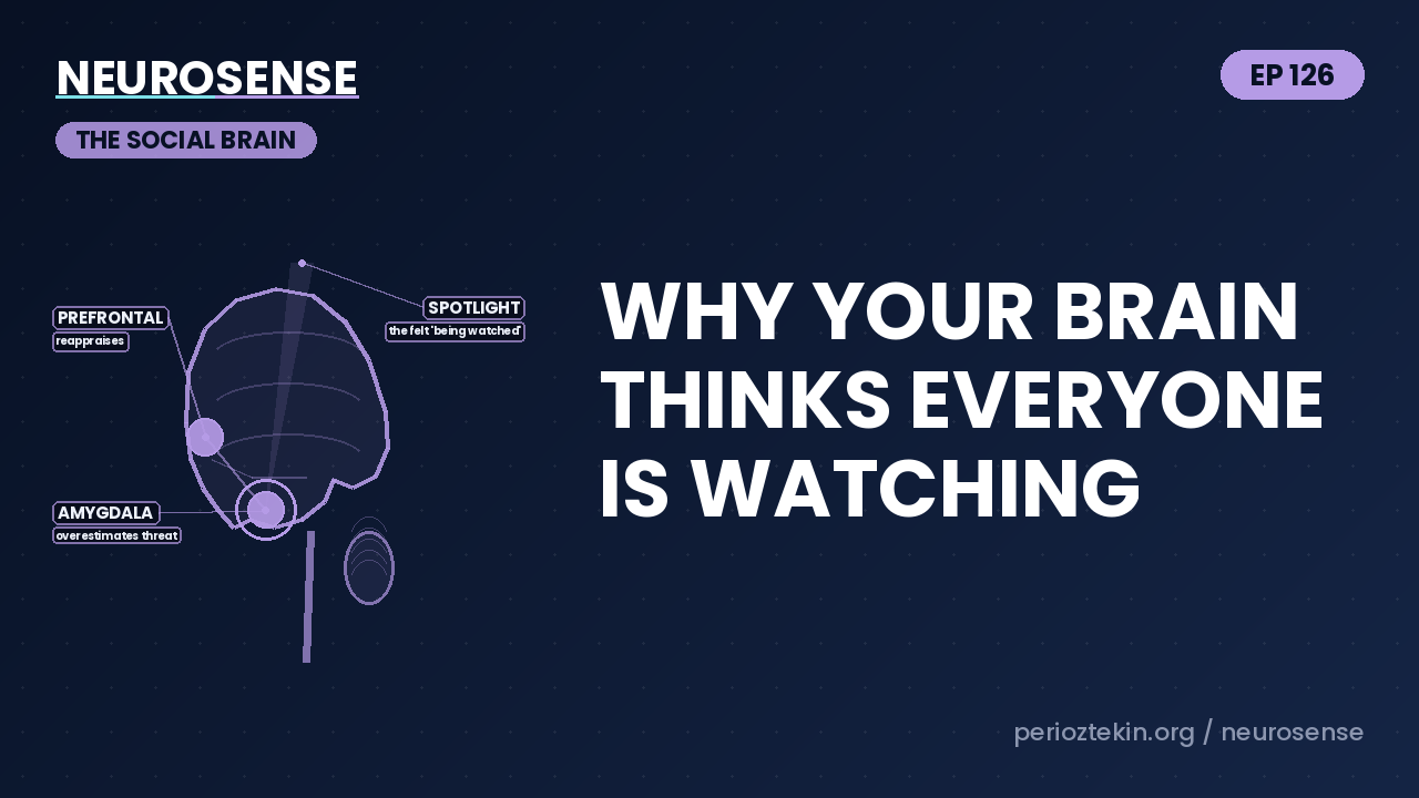 Why Your Brain Thinks Everyone Is Watching