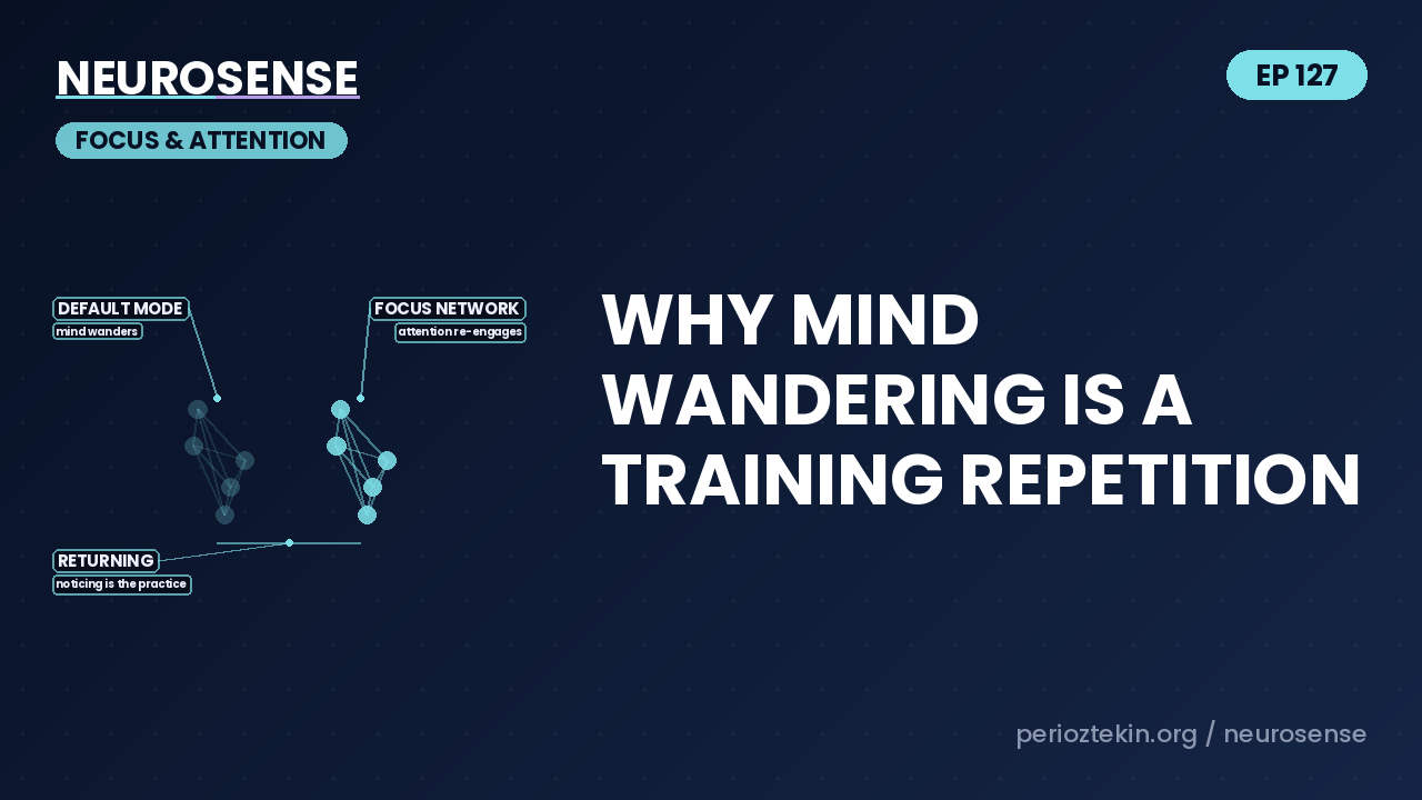 Why Mind Wandering Is a Training Repetition