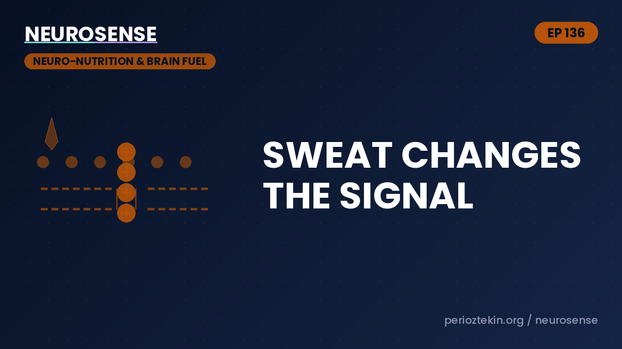 Sweat Changes the Signal