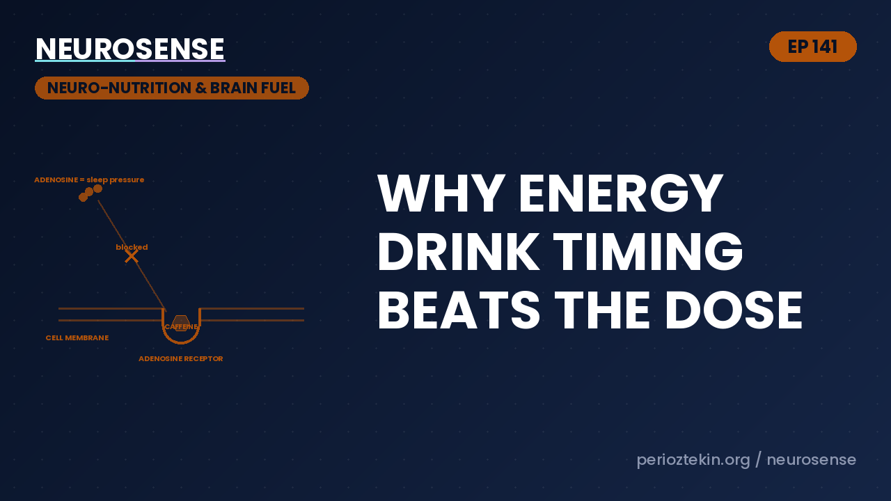 Why Energy Drink Timing Beats the Dose