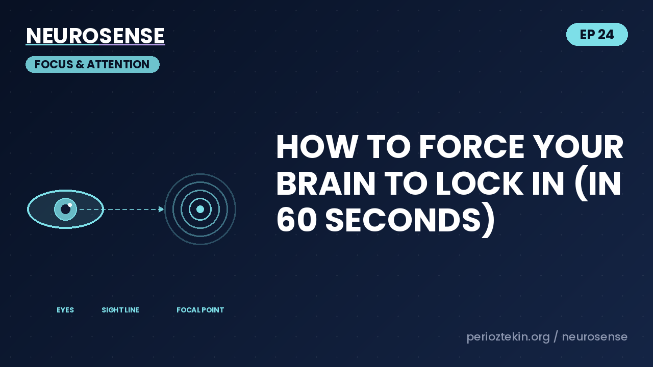 How to Force Your Brain to Lock In in 60 Seconds