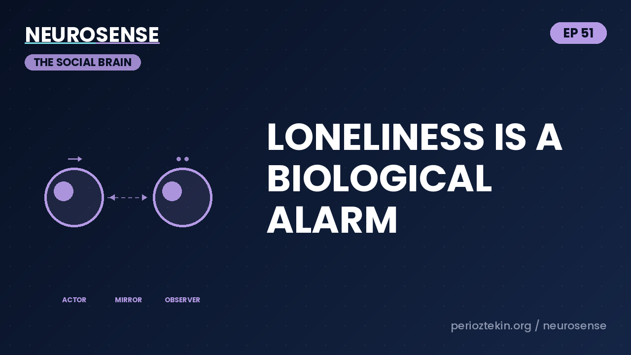 Loneliness Is A Biological Alarm