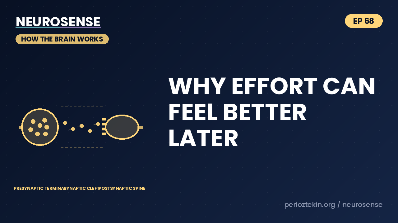 Why Effort Can Feel Better Later